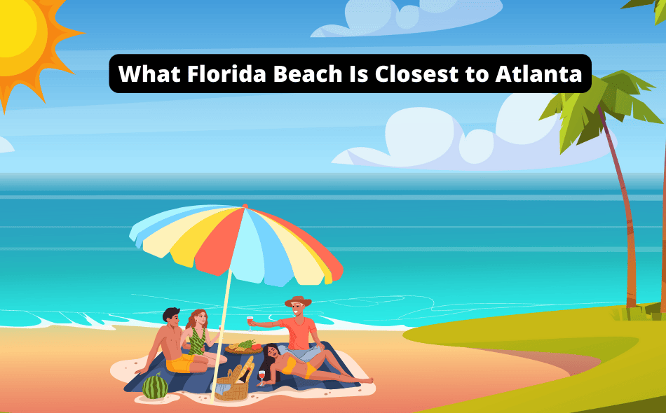 what florida beach is closest to atlanta